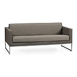 Dune Sofa with Sunbrella® Taupe Cushion