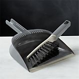 Casabella® Grey Dustpan and Brush Set