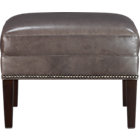 Dylan Leather Ottoman