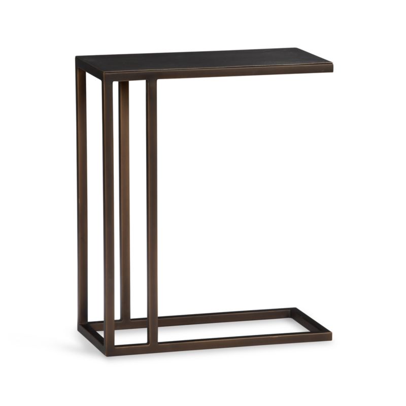 Echelon C Table in Coffee Tables & Side Tables Crate and Barrel