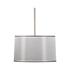 Eclipse Silver Pendant Lamp.