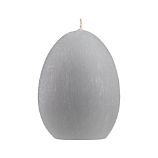 Grey Egg Candle