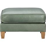 Eiffel Leather Ottoman