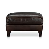 Eiffel Leather Ottoman