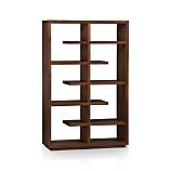 Elevate Walnut 68" Bookcase