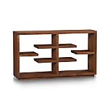 Elevate Walnut 32" Bookcase