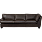 Ellis Leather Left Arm Corner Sofa