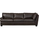 Ellis Leather Left Arm Corner Sofa