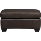 Ellis Leather Ottoman