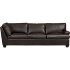 Ellis Leather Right Arm Corner Sofa
