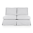 Ellyson Slipcovered Armless Loveseat