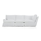 Ellyson Slipcovered Left Arm Corner Sofa