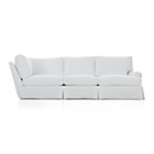 Ellyson Slipcovered Right Arm Corner Sofa