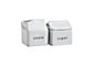 Embossed Cream and Sugar