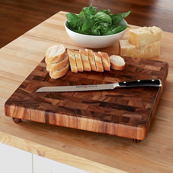 End Grain Chopping Board in Cutting Boards | Crate and Barrel