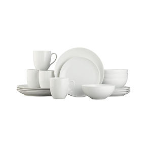 Essential 16-Piece Dinnerware Set with 7 Bowl