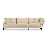 Essex Left Arm Corner Sectional Sofa with Casters