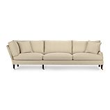 Essex Right Arm Corner Sectional Sofa with Casters