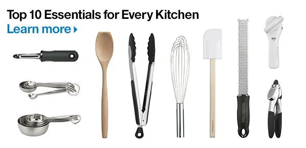 Top 10 Essentials for Every Kitchen