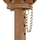 Rectangular Eucalyptus Umbrella Frame. (1.875"dia. pole);