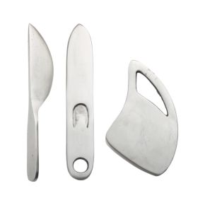 3-Piece Farmhouse Cast Iron Cheese Knife Set 3-Piece Farmhouse Cast Iron Cheese Knife Set