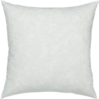 Feather-Down Square Pillow Insert.