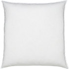 Feather-Down Square Pillow Insert.
