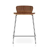Felix 24" Walnut Counter Stool