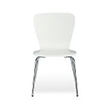 Felix White Side Chair