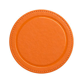 Feliz Orange Coaster