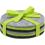 Set of 6 Felt Coasters