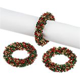 Festive Bead Napkin Ring