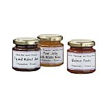 Fig & Walnut Jam/Pear Jam with White Wine/Quince Paste