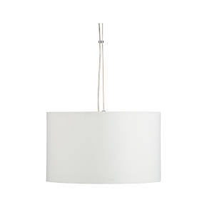 Finley Small White Pendant Lamp
