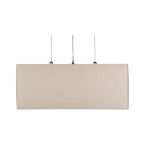 Finley Wheat Rectangle Pendant Lamp