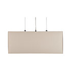 Finley Wheat Rectangle Pendant Lamp.