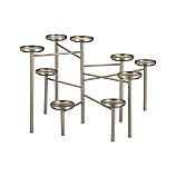 Pewter Fireplace Candelabra