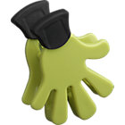 Green Magnet-Clip. 2"x2.5"