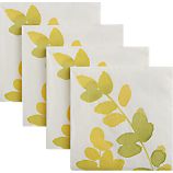 Set of 20 Flora Beverage Napkins