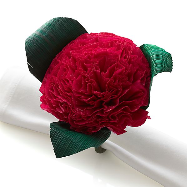 Napkin Rings Silver, Gold, Wooden & More Crate and Barrel