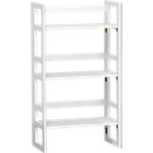 White 20.75" Bookcase. 20.75"Wx10.75"Dx37"H