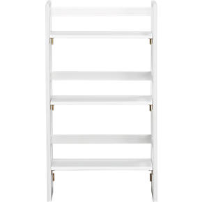 Folding White 20.75 Bookcase