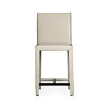 Folio Oyster Leather 24" Counter Stool
