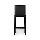 Leather Barstool. 30"H seat;