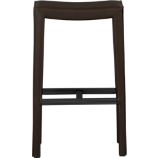 Folio 30" Chocolate Leather Backless Barstool