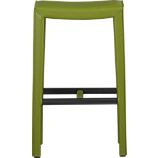 Folio Kiwi Leather 30" Backless Barstool