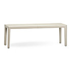 Oyster Leather 52" Bench