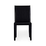 Folio Ebony Leather Side Chair