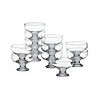 Set of 12 footed dessert dishes. 10 oz.