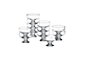 Set of 12 Footed 4.25" Dessert Dishes
